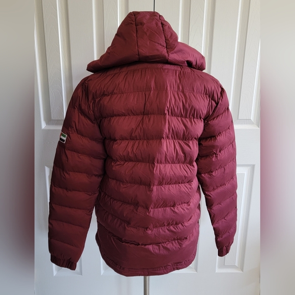 Men's LightWeight Puffer Jacket, Maroon, UAE President Abu Dhabi Endurance Cup - Picture 2 of 6